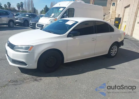 2011 Volkswagen Jetta 2.0L S from USA, damaged, VIN 3VW2K7AJ1BM395774